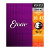 Elixir - 11002 Nanoweb 10/47 Extra Light Cordes Guitare
