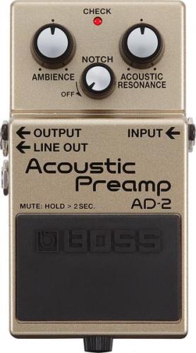 BOSSAD-2 Acoustic Preamp Preampli acoustique