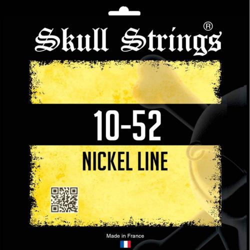 SKULL STRINGS  - NICKEL LINE 10-52 - CORDES GUITARE ELECTRIQUE